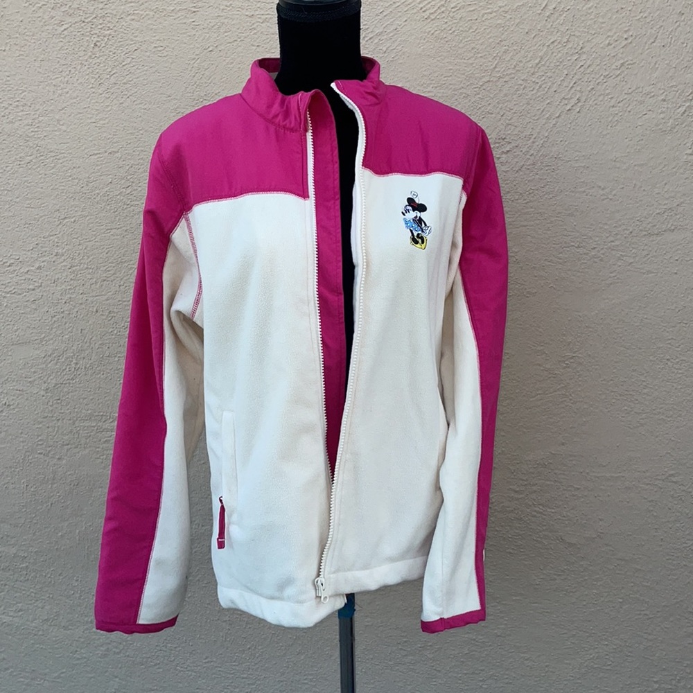 Disney Store Minnie Mouse Front Zip Sweater - Picture 2 of 7